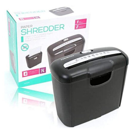 Destructeur De Papiers Omega Noir – ONP601S Tunisie