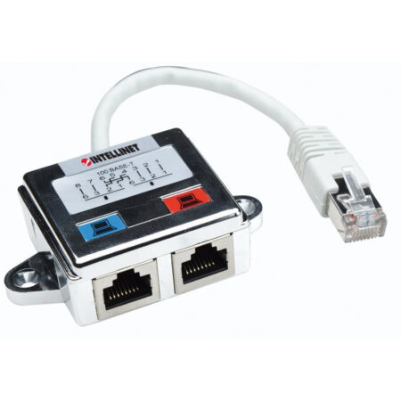 Duplicateur Intellinet Rj45 Cat5 Blindé 2 Ports – 504195 Tunisie