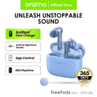 Écouteurs Sans Fil Oraimo Freepods Lite Otw-330 – Bleu – OTW-330-LB Tunisie