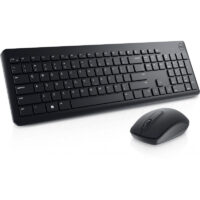 Ensemble Clavier et souris sans fil Dell QWERTY – Noir -KM3322W Tunisie