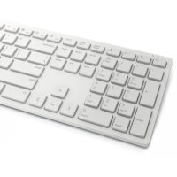 Ensemble Clavier Et Souris Sans Fil Dell  – Blanc – 580-AKFH Tunisie