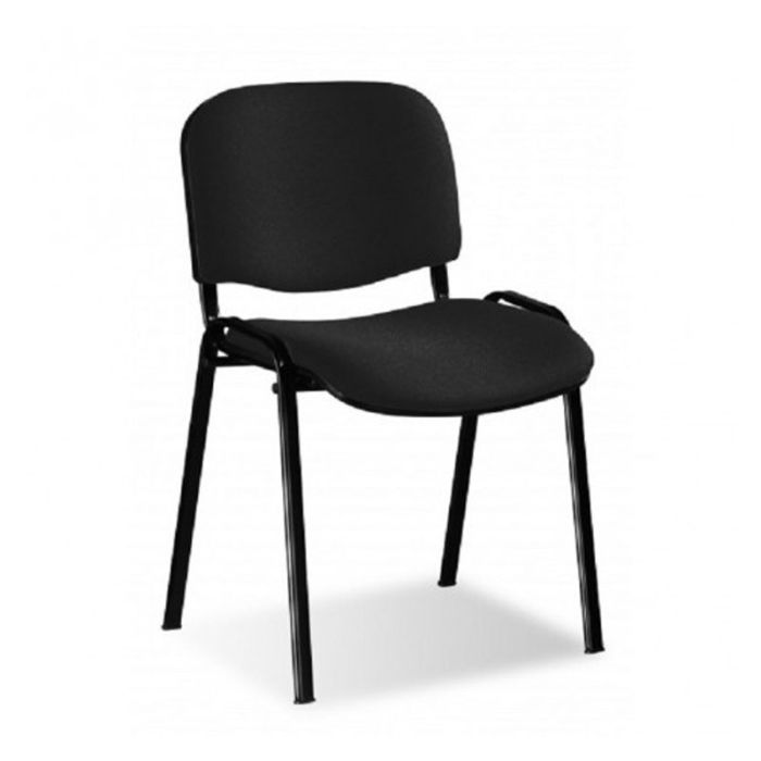 Chaise Attente ISO 1 Place Sans Accoudoirs Base Noir – Noir Tunisie