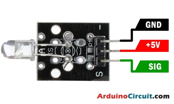 Module Emetteur infrarouge ky-005 Tunisie