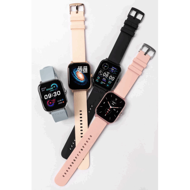 Montre Connectée COLMI P28 Plus – Gold- COLMI-P28P-GOLD Tunisie