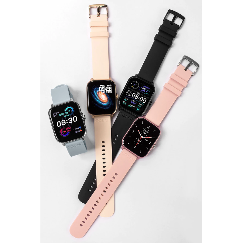Montre Connectée COLMI P28 Plus – Gold- COLMI-P28P-GOLD Tunisie