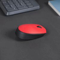 Souris Sans Fil Logitech M171 – Rouge -910-004641 Tunisie