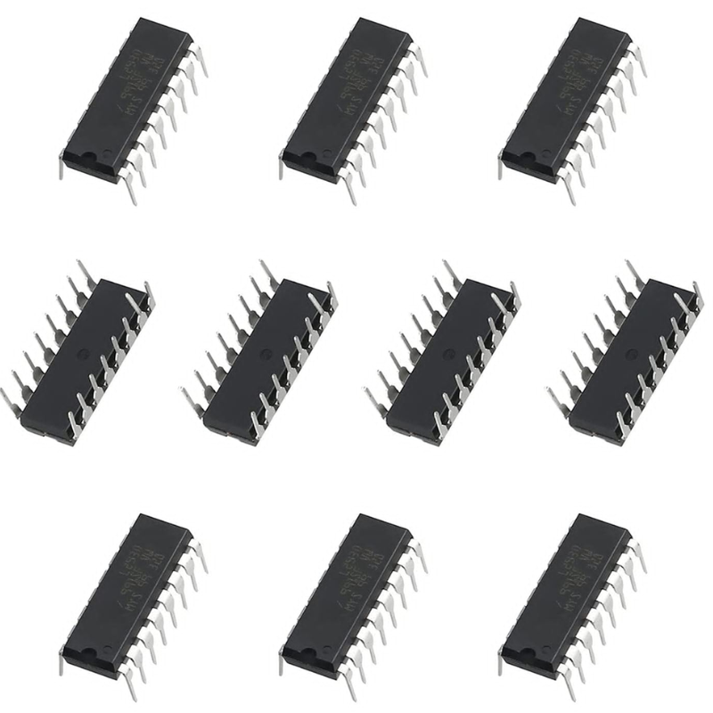 Lot de 10 Circuits Intégrés L293D Dip 16 Double Pont-H Tunisie