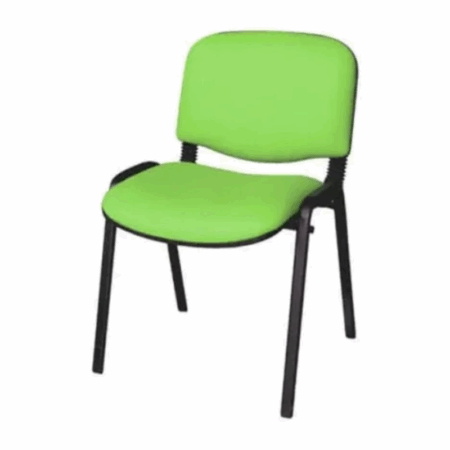 Chaise Attente ISO 1 Place Sans Accoudoirs Base Noir – Vert Claire Tunisie