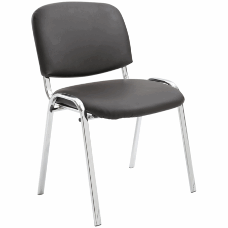 Chaise Attente ISO 1 Place Sans Accoudoirs Base Chrome – Gris Tunisie