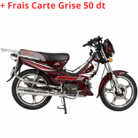 Motocycle Forza Xtf 125CC – Rouge Bordeaux – XTF-125-Rouge Tunisie