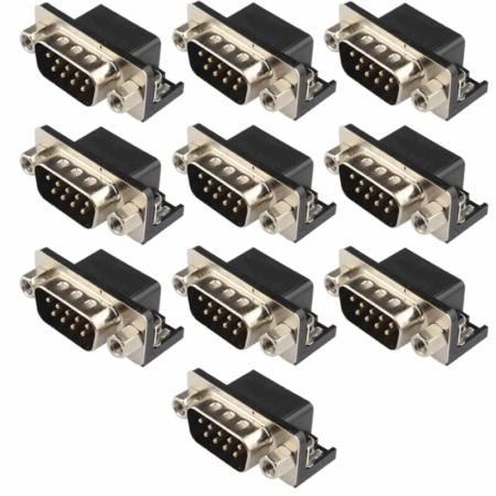 Lot de 10 pièces Connecteur DB9 male 90 degree Tunisie