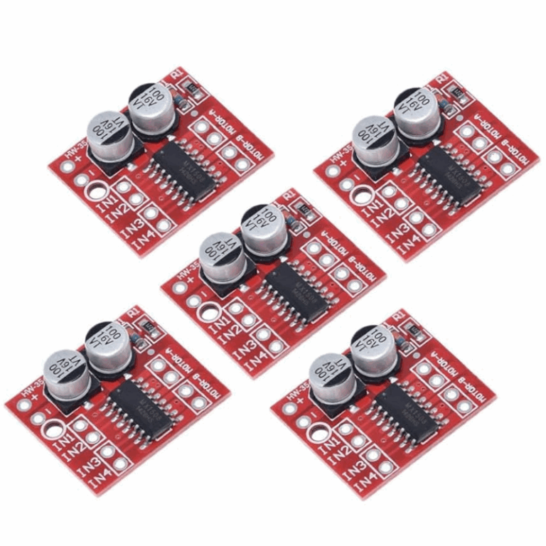 Lot de 5 pièces Module Controleur L298 2 MOTEURS DC Tunisie