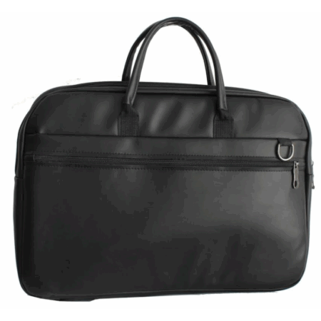 Sacoche Semi Cuir Pour Pc Portable 15.6″ – Noir Tunisie