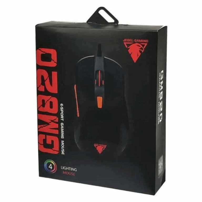Souris Optique Filaire Gamer Jedel Gm820 – Noir Tunisie