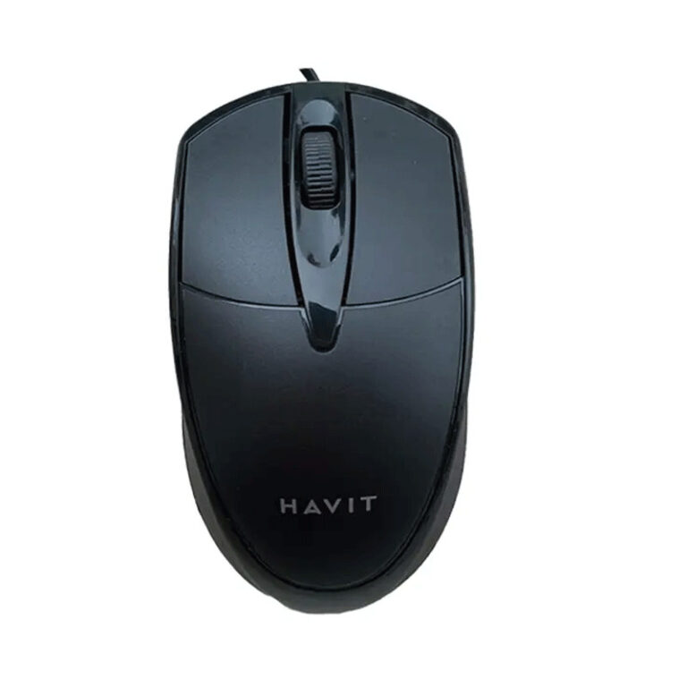 Souris Optique Filaire Havit – Noir -MS4217 Tunisie