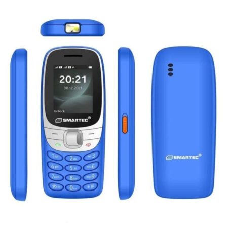 Téléphone Portable Smartec R6 – Bleu Tunisie