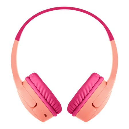 Casque Audio Sans Fil Circum-Aural Pour Enfants -Rose -AUD002btPK Tunisie