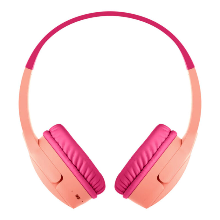 Casque Audio Sans Fil Circum-Aural Pour Enfants -Rose -AUD002btPK Tunisie