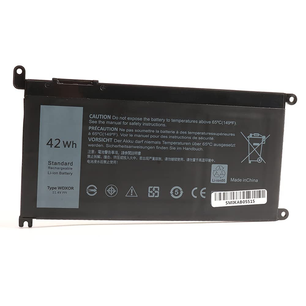 Batterie Dell Inspiron 13 15 17 7000 5000 Series WDX0R Tunisie