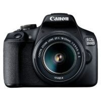 Appareil Photo Reflex Canon EOS 2000D + Objectif 18-55mm IS Noir – PHO-EOS-2000D Tunisie