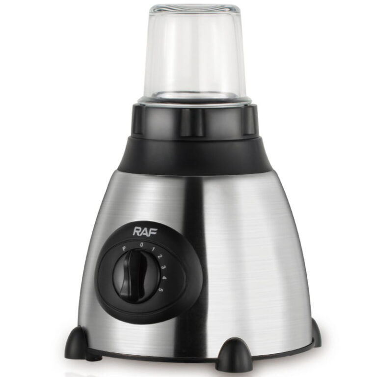 Blender RAF en Verre avec Moulin R.367 Inox & Noir Tunisie