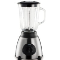Blender RAF en Verre avec Moulin R.367 Inox & Noir Tunisie