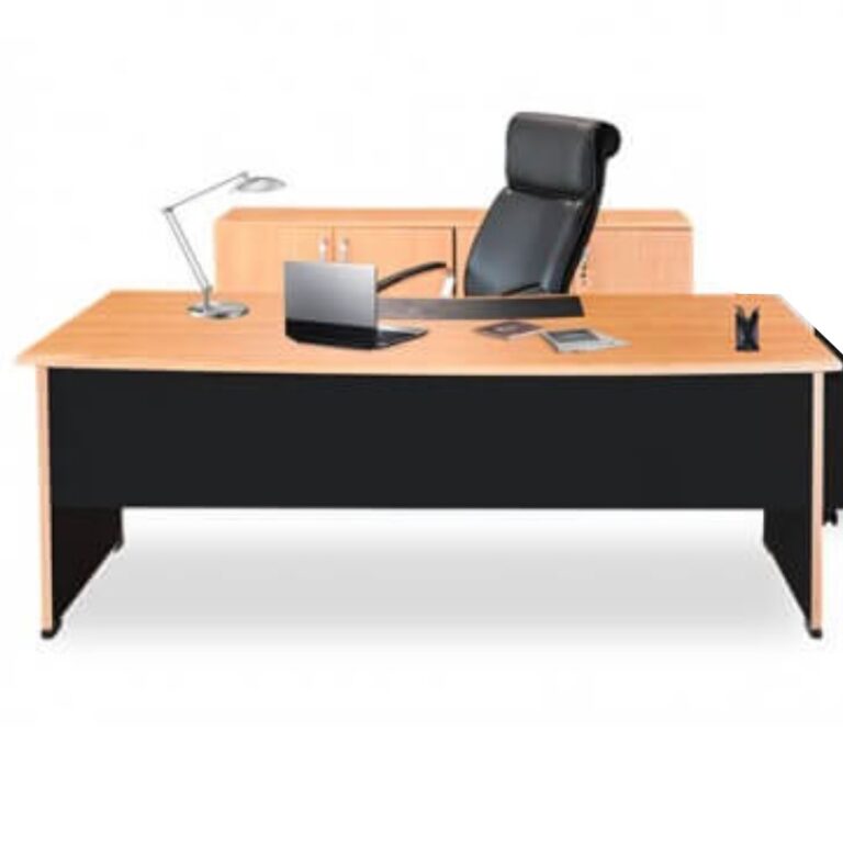 Bureau Carizma + Sous Main Sotufab – Beige –  BD092 Tunisie