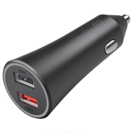 Chargeur Voiture Xiaomi 37W 2 Ports – Noir – 26554 Tunisie