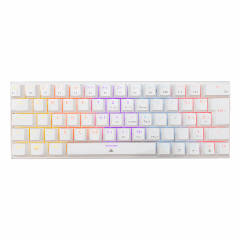Clavier Gamer Mécanique White Shark Wakizashi RGB Red Switches Blanc – GK-002211W Tunisie