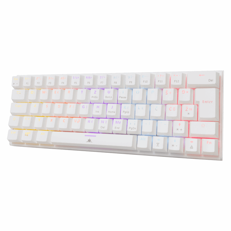 Clavier Gamer Mécanique White Shark Wakizashi RGB Red Switches Blanc – GK-002211W Tunisie