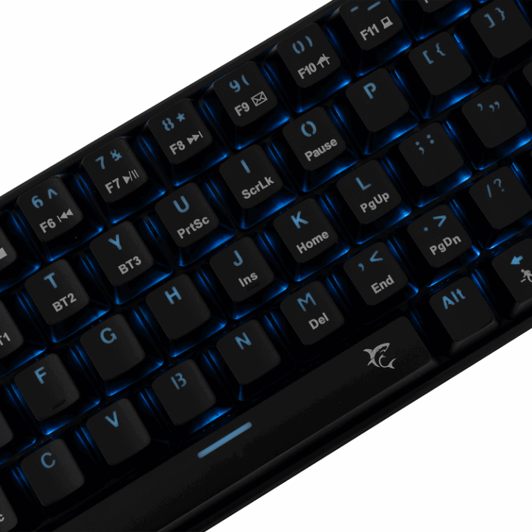 Clavier Gaming White Shark Sans Fil Kaiken Red Switches – Noir – GK-003111 Tunisie