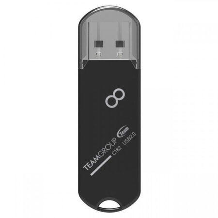 Clé USB Team Group 8 Go USB 2.0 – C182 Noir – TC1828GB01 Tunisie