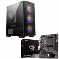 Pack Gamer Boîte d’alimentation Msi Mag A500dn & Carte Mère Msi B450m-a Pro Max II -PK-A500DN-B450m Tunisie