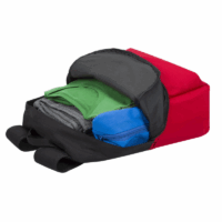 Sac à dos pour pc portable 15.6″ RIVA 5560 – Noir & Rouge Tunisie