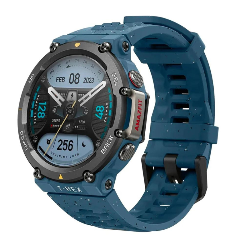 Montre Connectée Amazfit Trex 2 – Bleu Tunisie