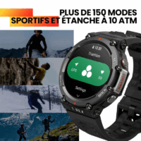 Montre Connectée Amazfit Trex 2 -Noir Tunisie