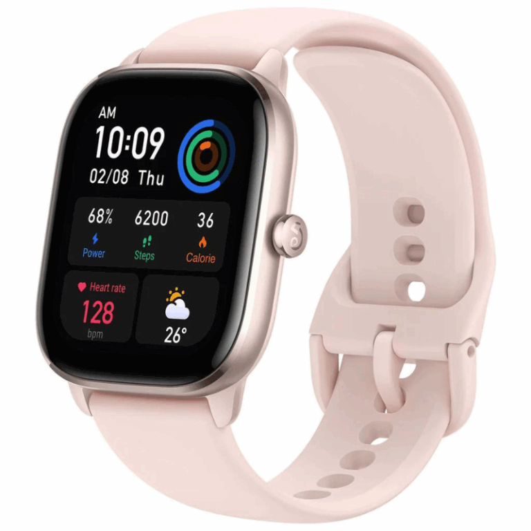 Montre Connectée Amazfit Gt4 Mini -Rose Tunisie