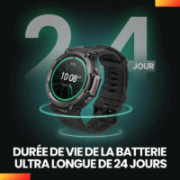 Montre Connectée Amazfit Trex 2 -Noir Tunisie