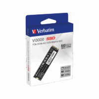Disque Dur Interne VERBATIM Vi3000 512 SSD NVMe M.2 2280 – 049374 Tunisie