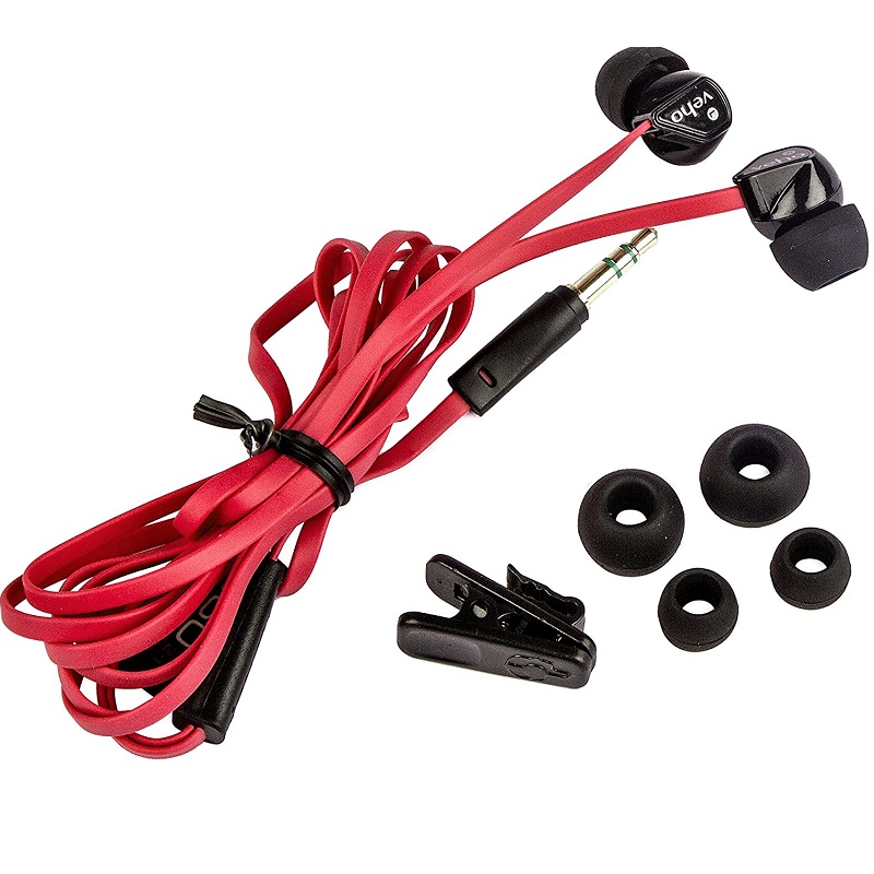Écouteurs Veho Z-1 In-Ear filaire – Rouge -VEP-003-360Z1-R Tunisie