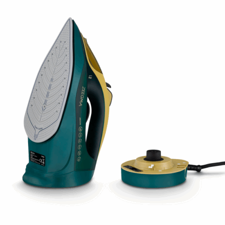 Fer à Repasser Sans Fil et Filaire Zeegma 2600 W Green Gold Tunisie