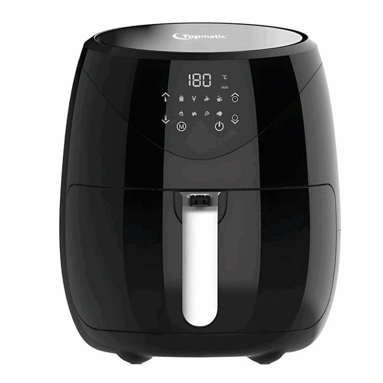 Friteuse Sans Huile Topmatic Avec Afficheur AF-1450D 1450 W Noir Tunisie