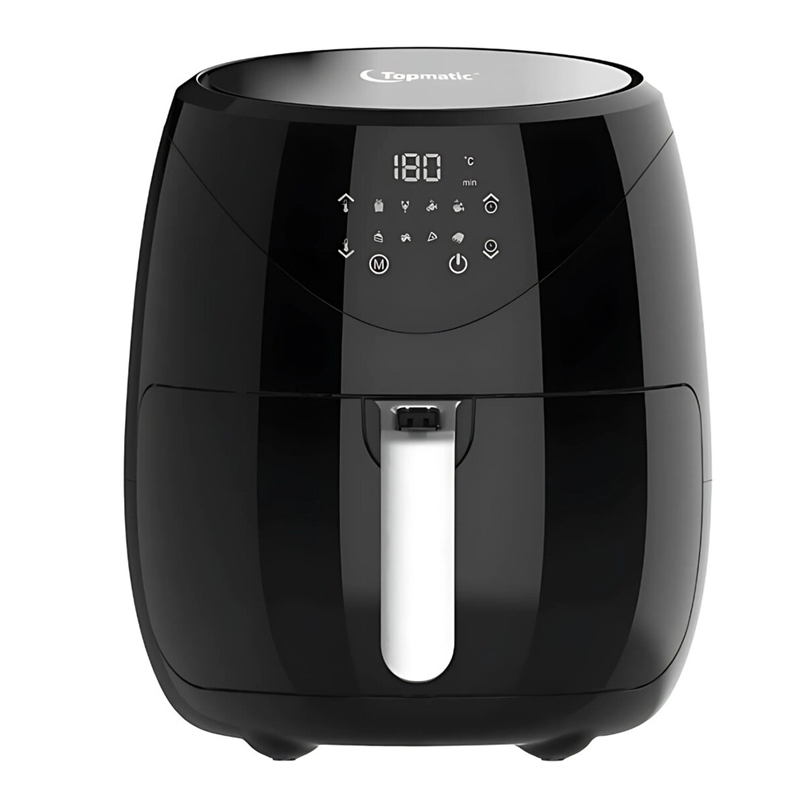 Friteuse Sans Huile Topmatic Avec Afficheur AF-1450D 1450 W Noir Tunisie
