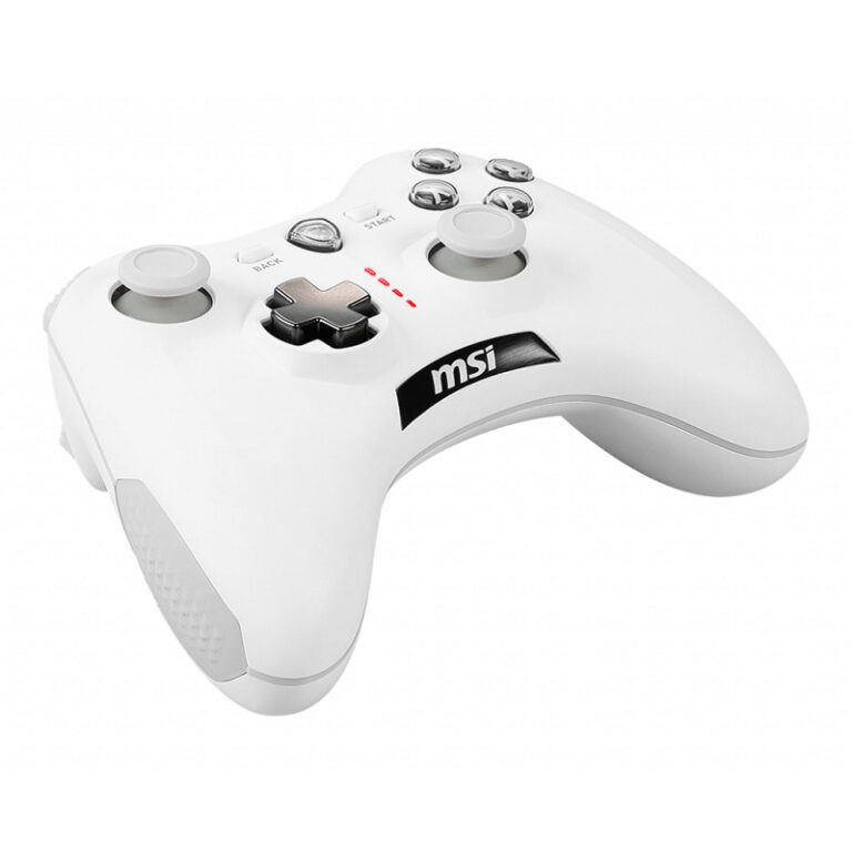 Manette Sans Fil Gamer MSI Force GC30 V2 Pour Pc – Blanc – S10-43G0040-EC4 Tunisie