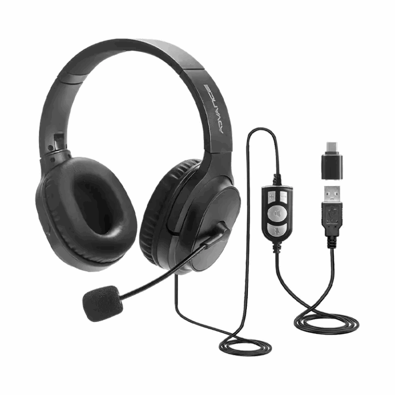 Micro Casque Filaire ADVANCE SmartPhonics 550 Noir – MIC-U550 Tunisie