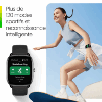 Montre Connectée Amazfit Gt4 Mini -Noir Tunisie