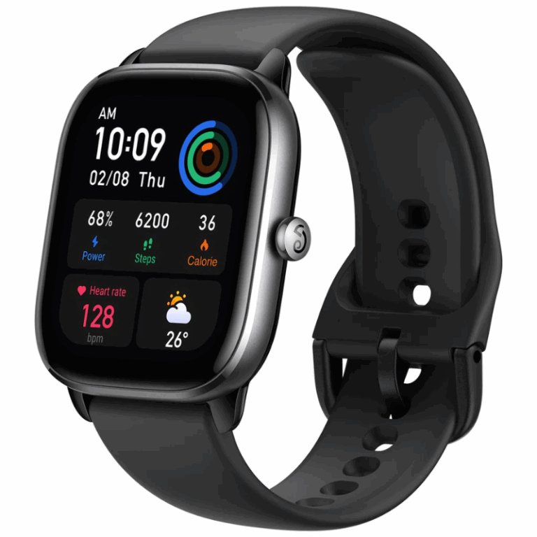 Montre Connectée Amazfit Gt4 Mini -Noir Tunisie