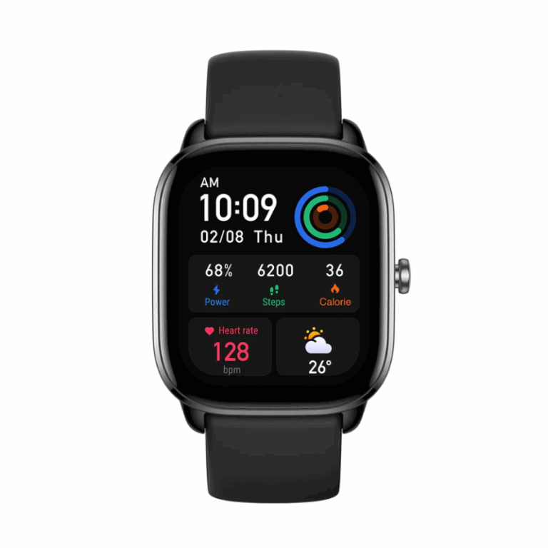 Montre Connectée Amazfit Gt4 Mini -Noir Tunisie