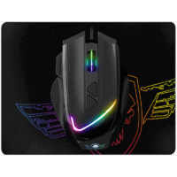 Pack Souris + Tapis Spirit of Gamer PRO-M3 RGB – Noir – S-PM3RGB Tunisie