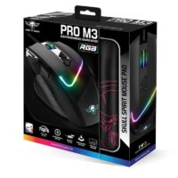 Pack Souris + Tapis Spirit of Gamer PRO-M3 RGB – Noir – S-PM3RGB Tunisie